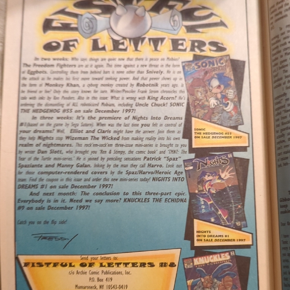 Knuckles Comic Book - Multicolor - Picture 9 of 9